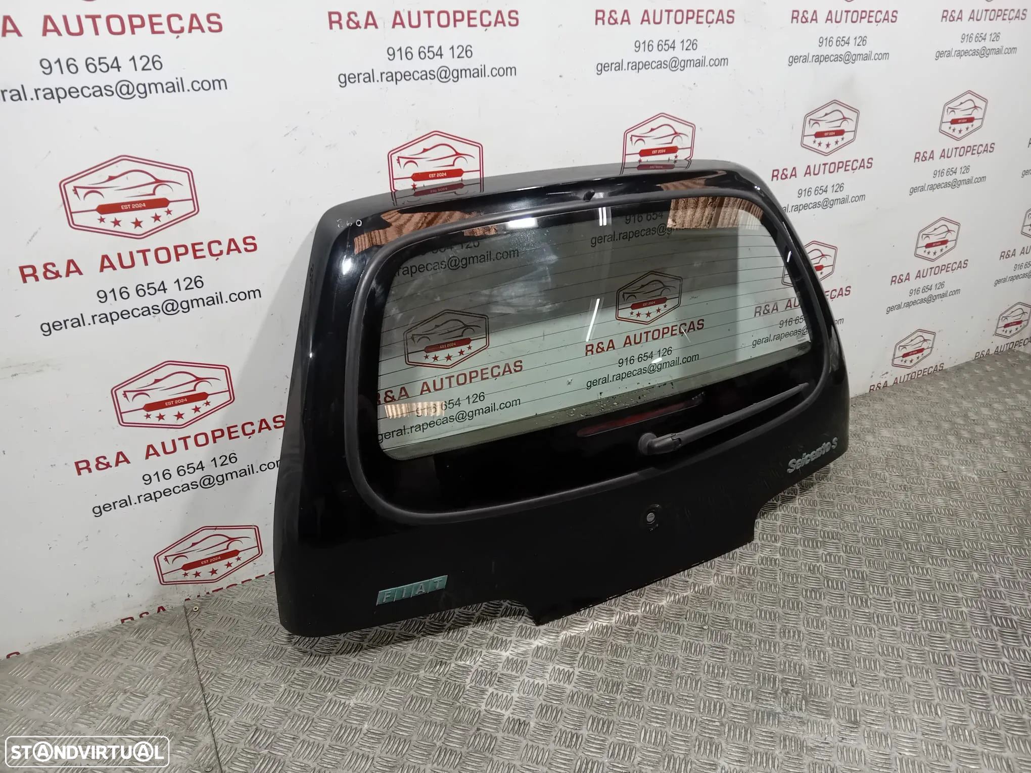Tampa Porta Mala Fiat Seicento Original - 3