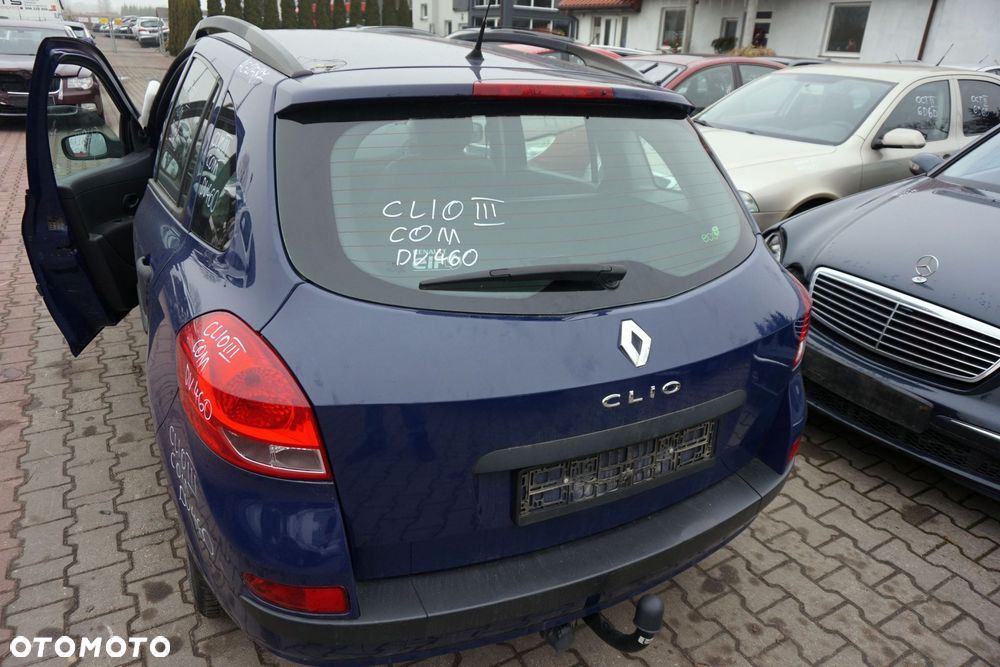 KLAPA BAGAŻNIKA TYLNA CLIO III PH1 KOMBI OV460  GRANATOWY RENAULT 2005-2009 - 3