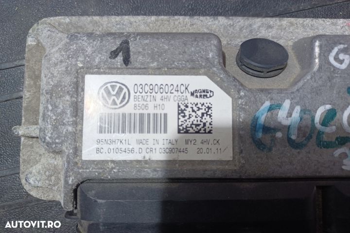 Calculator motor ECU 03C906024CK - 1.4  03C906024CK - 1.4 Volkswagen - 4