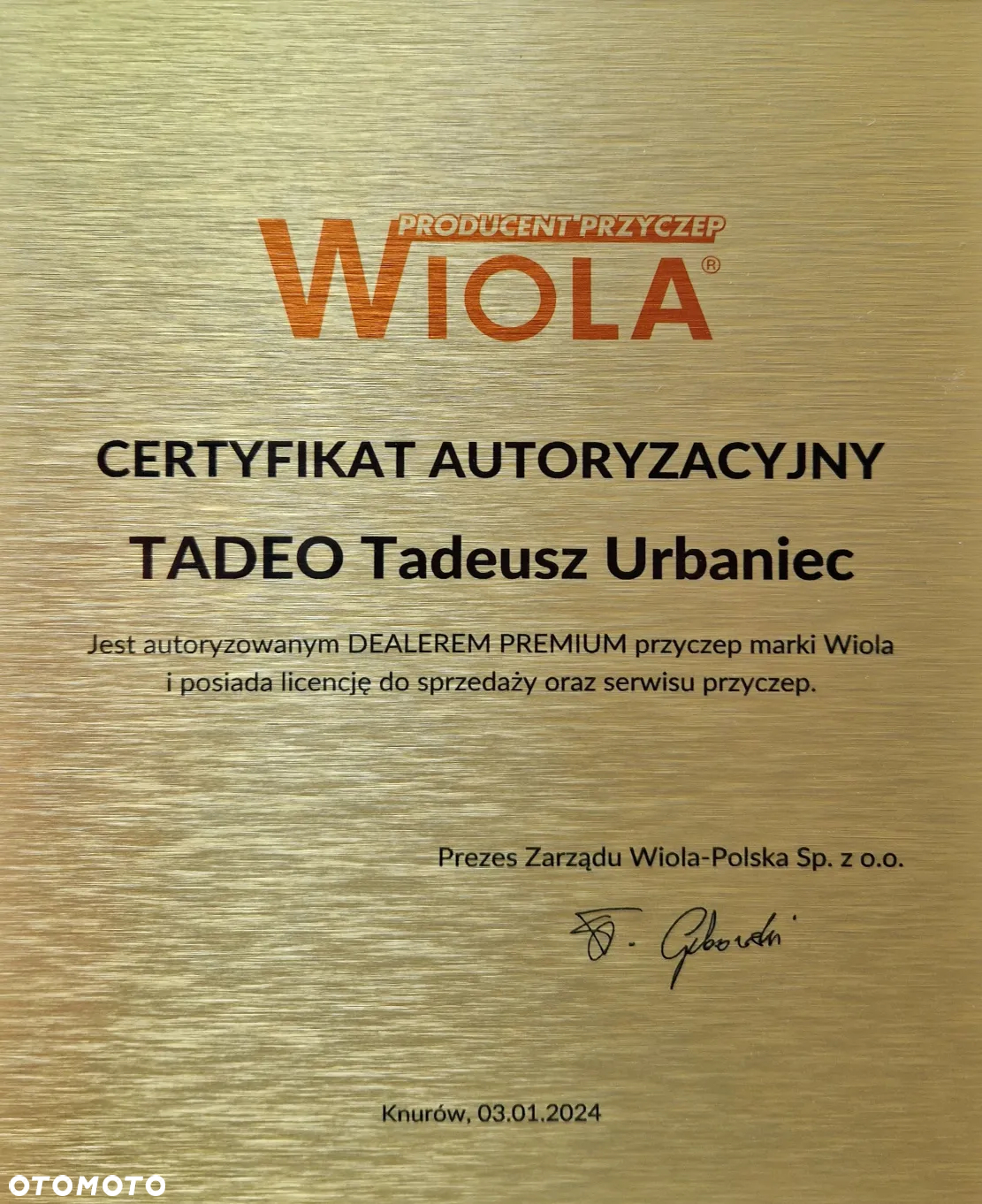 Wiola B3533 3500kg 323x152 pod koparkę sprzęt budowlany wozidło - 11