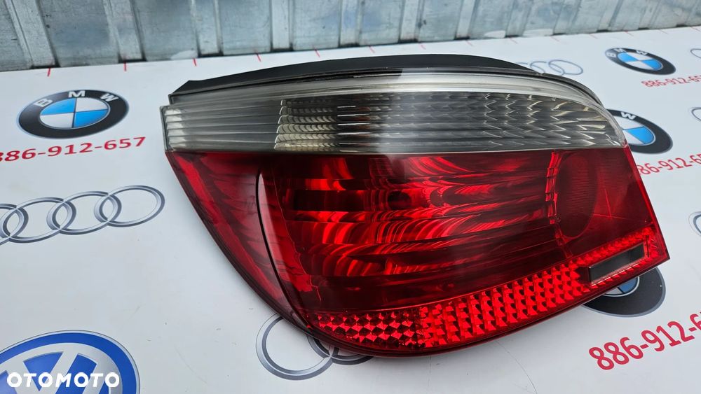 BMW 5 E60 SEDAN 2003-2007 Kompletna lampa tył lewy Lampa tylna lewa DYMIONA  6910767 EUROPA - 5
