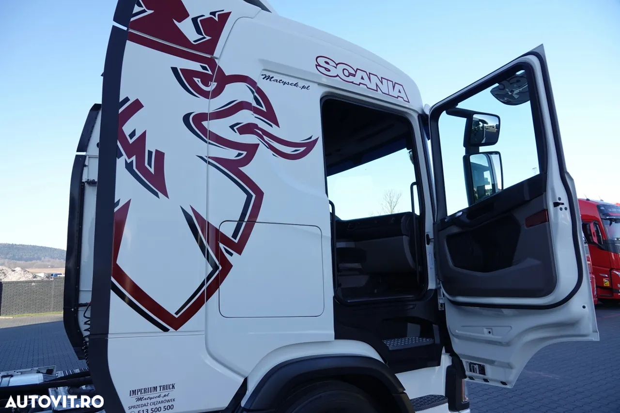 Scania R 450 / RETARDER / HIDRAULICĂ / LOW CAB / JANTE ALIE / ANVELOPE 100% / DUPĂ CONTRACTUL DE SERVICE - 34