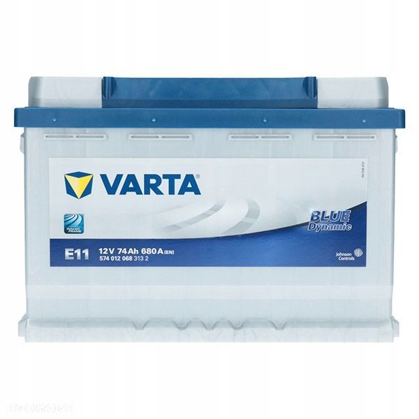 Akumulator Varta E11 12V 74Ah Blue Dynamic P - 3