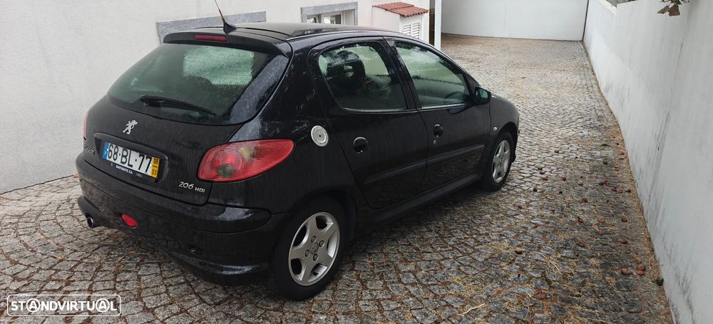Peugeot 206 1.4 HDi Black & Silver - 4