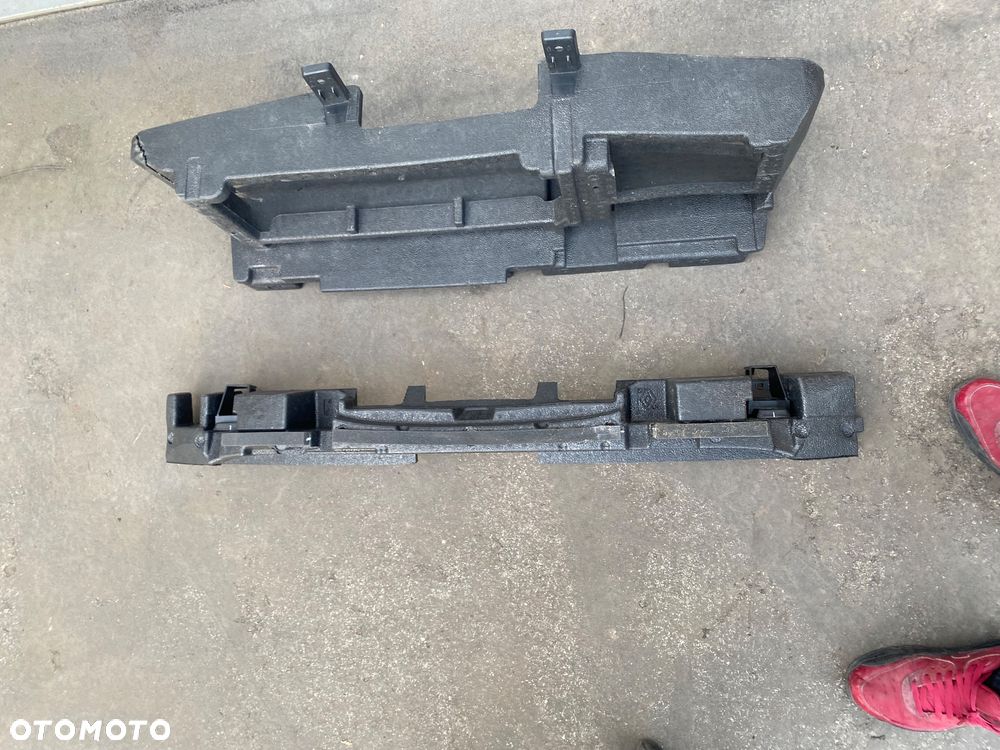 RENAULT CAPTUR 2 II ORYGINALNY !!! WLOT  KIEROWNICA POWIETRZA  Łapacz telewizor ekran  obudowa wypełnienie pianka styropian pas 626531089R + absorber styropianowy 620907296R pod zderzak zderzaka - 4
