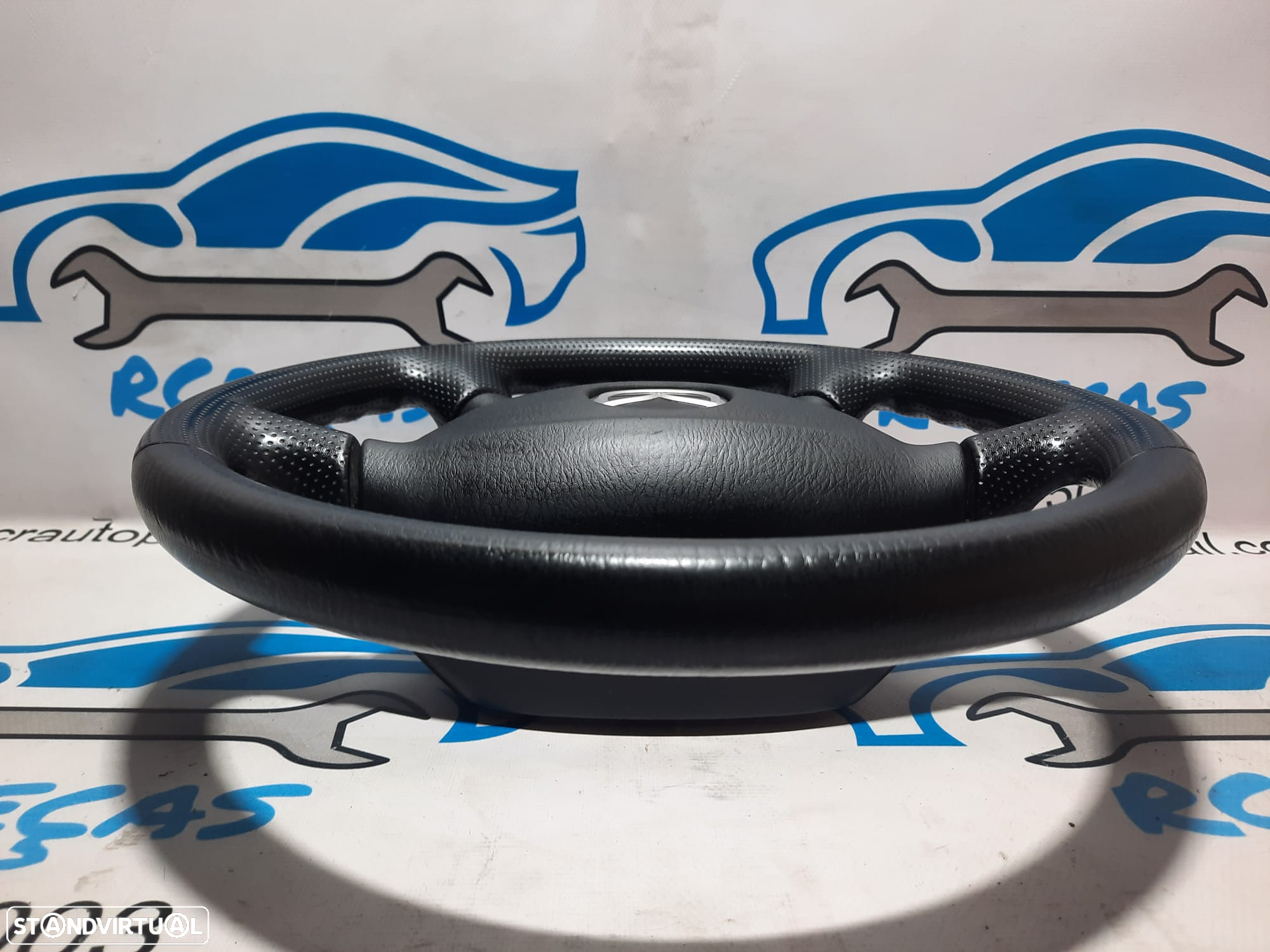 VOLANTE GUIADOR COMPLETO MAZDA PELE PERFURADA AIRBAG T93141A LC6357K0063 TA760 03020607 MAZDA MX5 MX 5 MX-5 II 2 MK2 NB MIATA PREMACY CP MAZDA 323 F VI 6 MK6 BJ - 4