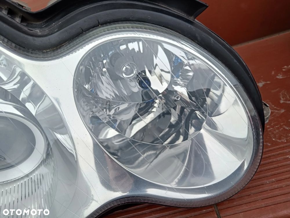 MERCEDES W203 C-KLASA LAMPA PRZÓD PRZEDNIA BI XENON NIE SKRĘTNY LEWA PRAWA EUROPA - 6