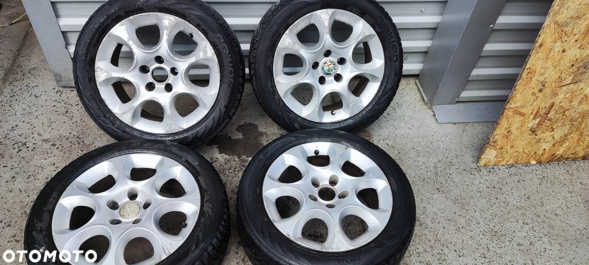 Felgi aluminiowE Alfa Romeo OE 159  7.0" x 16" 5x110 ET 34 - 2