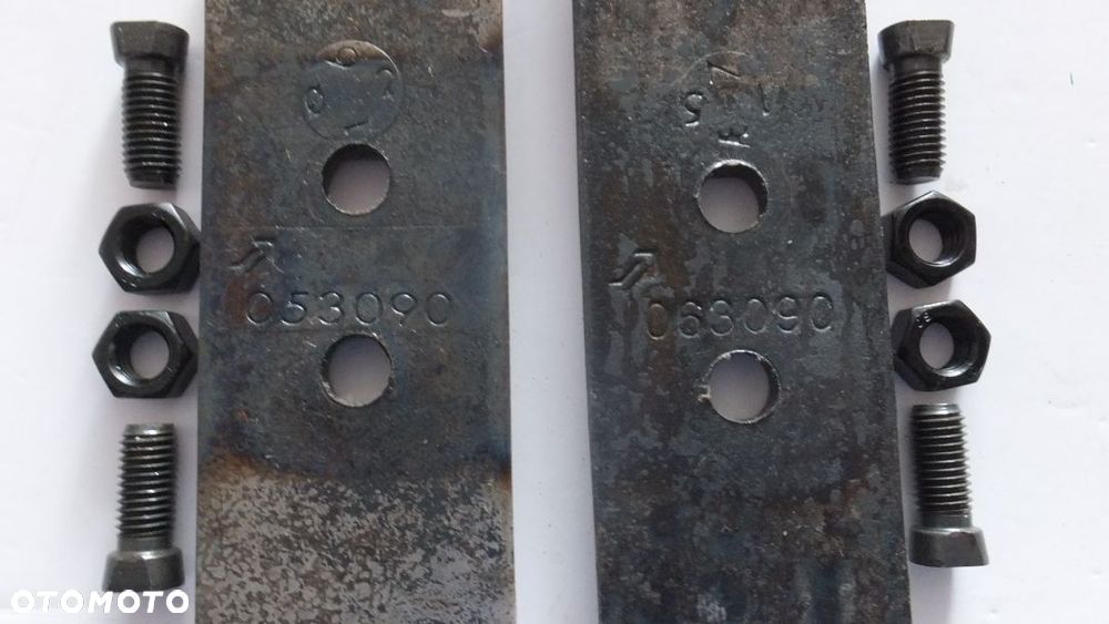 Lemiesz Kverneland 20 cali z dłutem. Zestaw lemiesz + dłuto + śruby - 9