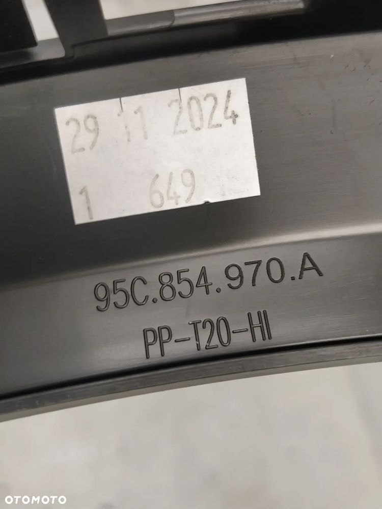 PORSCHE MACAN II TURBO 95C 24- NAKŁADKA LISTWA BŁOTNIKA LEWA PRAWA TYŁ TYLNA PRZÓD PRZEDNIA KOMPLET CZARNY MAT ORYGINAŁ - 28