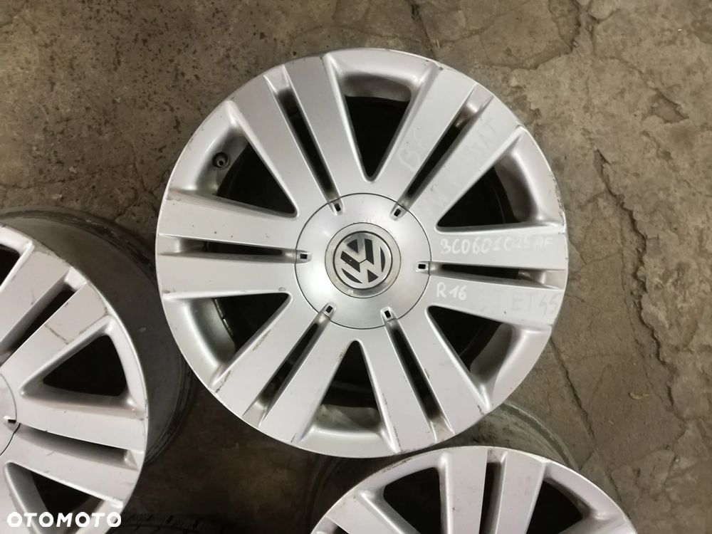 FELGI ALUMINIOWE VW PASSAT B6 3C0601025AF 16" 5X112 ET45 - 5