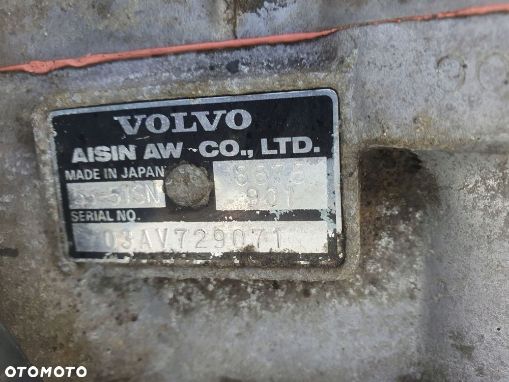 Volvo XC90 2.5 T TURBO AUTOMATYCZNA SKRZYNIA BIEGÓW automat 55-51SN 8675901 - 2