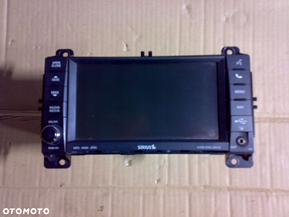 dodge durango 2011 - 2014 wyświetlacz radio panel ekran idealny nawigacja - 1