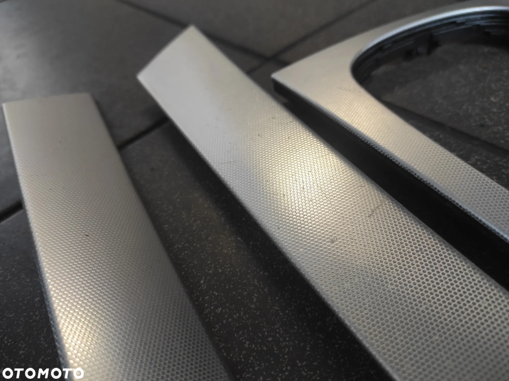AUDI A3 8P SPORTBACK 8P4 DEKORY LISTWY RYBIA ŁUSKA SREBRNY CARBON KOMPLET WYSYŁKA !!!!! - 5