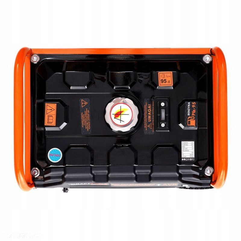 AGREGAT PRĄDOTWÓRCZY GENERATOR 5200W 2x230V AVR MIEDŻ STOJAN E START KD162 - 9