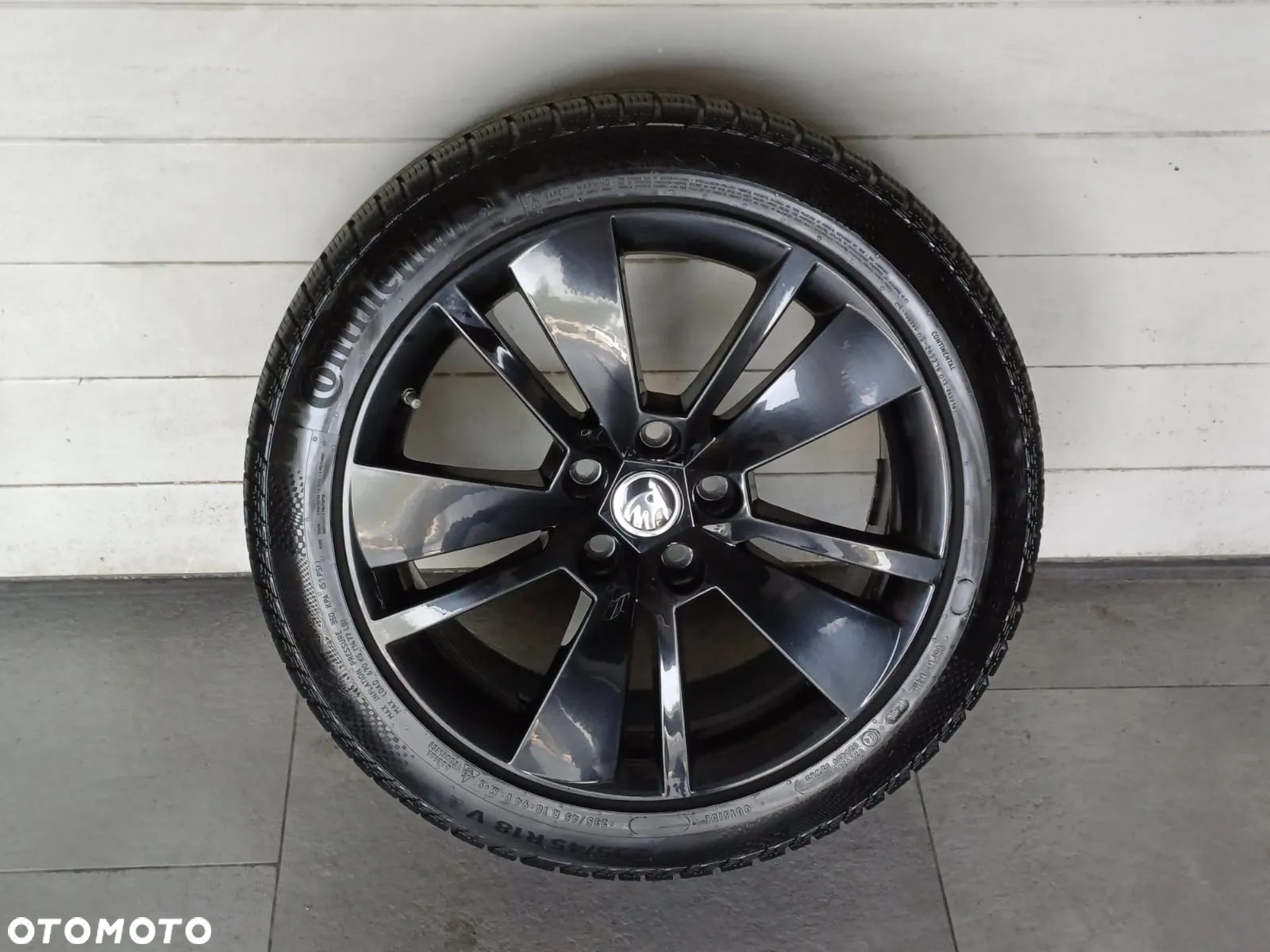 NR 619 Koła Zimowe Alufelgi Skoda Superb 235/45/18 Continental - 5