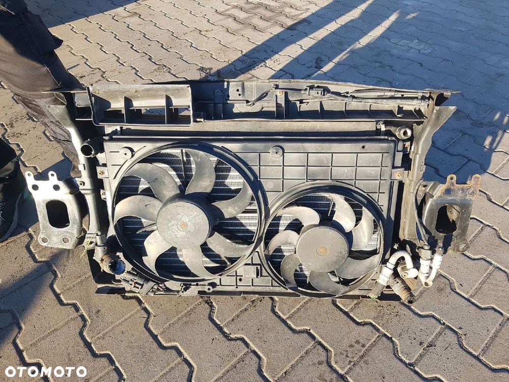 SKODA OCTAVIA II LIFT 08-12r 1.4 TSI PAS PRZEDNI CHŁODNICE WENTYLATORY - 3