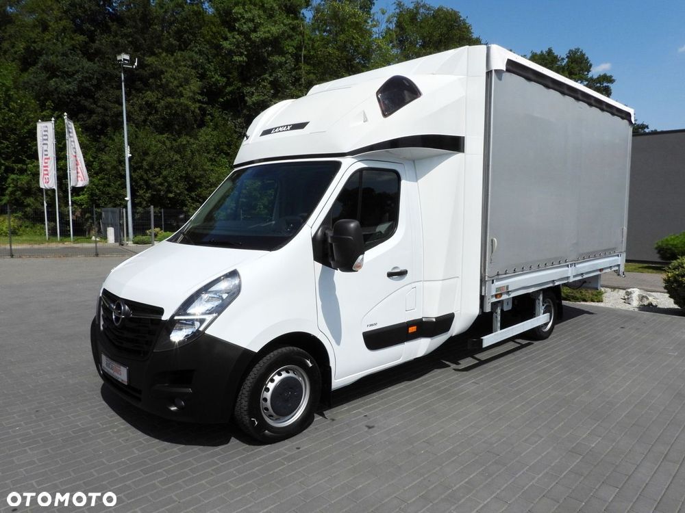 Opel MOVANO PLANDEKA 10 PALET WEBASTO TEMPOMAT LEDY PNEUMATYKA KLIMATYZACJA  165KM - 7
