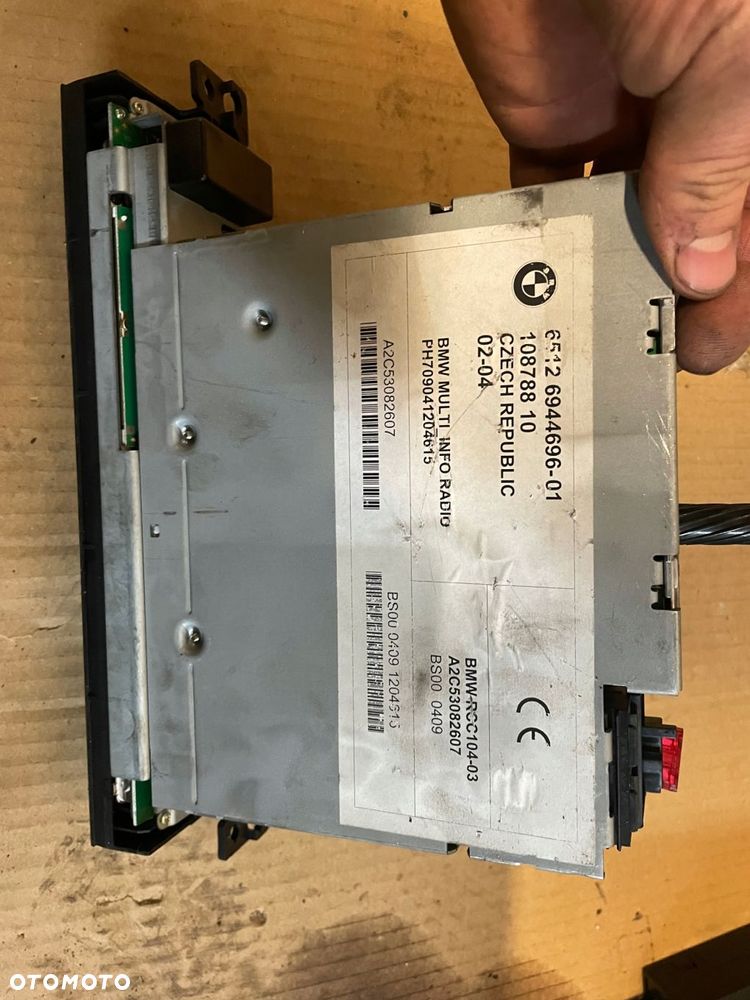 radio na kasete nawigacja bmw e46 - 5