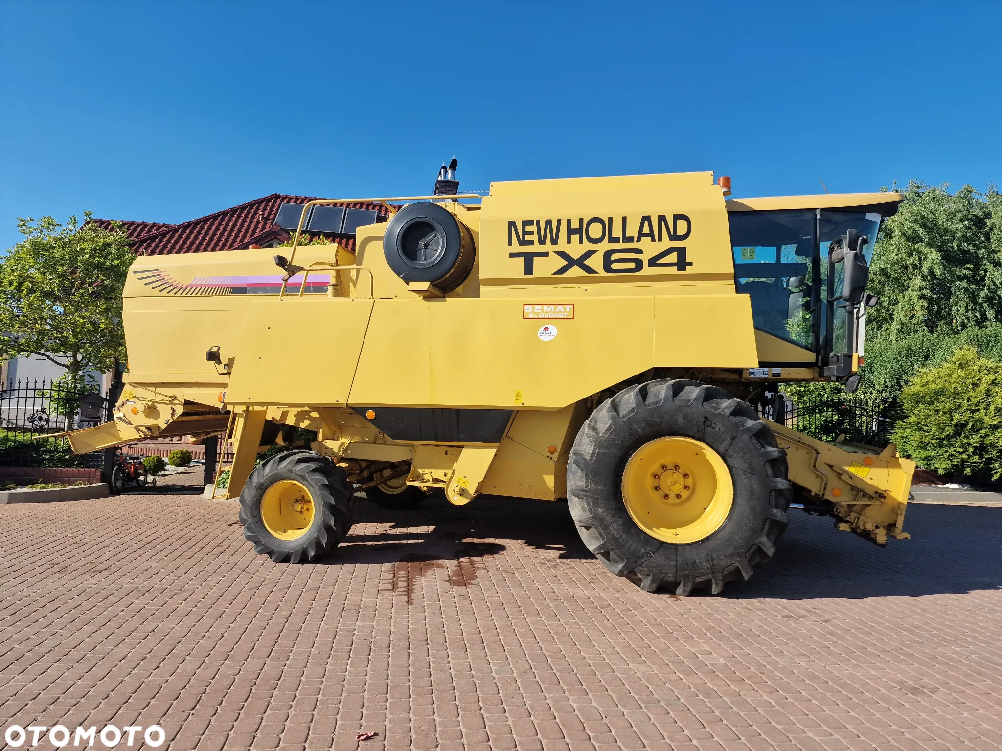 New Holland TX64, 5.18m, stół do rzepaku - 13