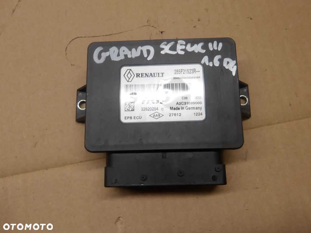 RENAULT GRAND SCENIC III 1.6 DCI MODUŁ HAMULCA RĘCZNEGO 285F21523R - 1