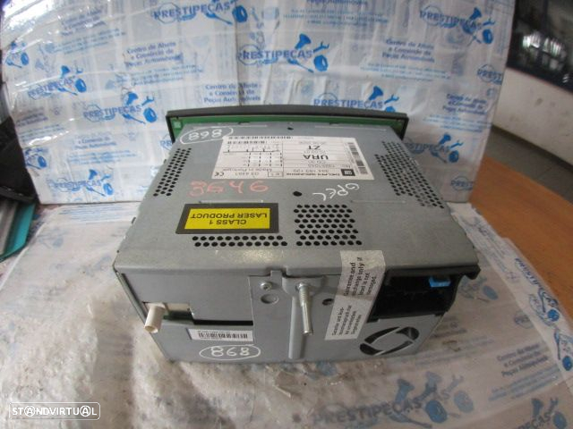 Radios 344183129 13251045 OPEL ASTRA H FASE 1 2006 1.6I 105CV 5P CINZENTO DELPHI CD30 - 2