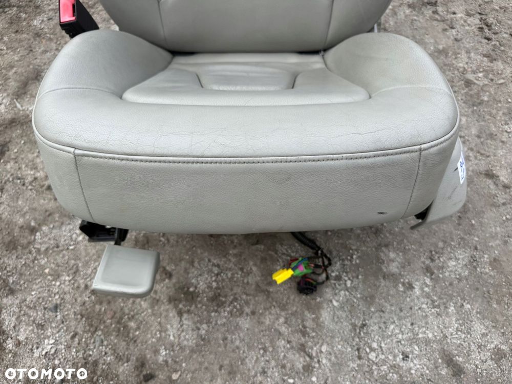 audi a4 b8 fotel lewy przód przedni kierowcy skóra grzany - 11
