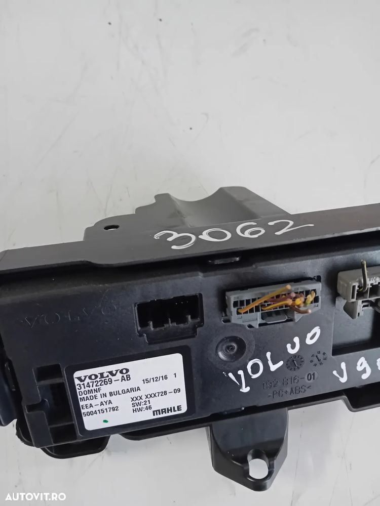 Modul Calculator Clima Volvo S90 V90 XC90 XC60 Cod 31472269 An 2016-2020 - 4