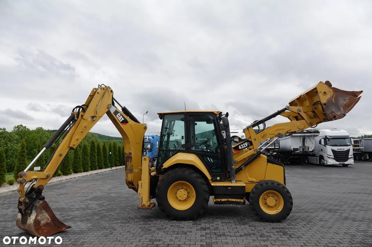 Caterpillar 432F / KOPARKO-ŁADOWARKA / 2017 / 5700 MTH / KLIMATYZACJA / KOMPLET ŁYŻEK - 9