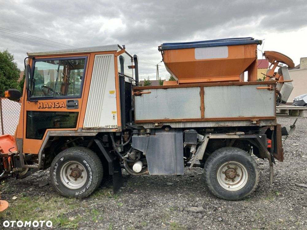 Inny Hansa 4X4 pług posypywarka wywrotka - 7