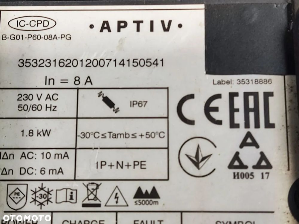 CITROEN C5 AirCros 1.6 Phev 20-22r Ładowarka Sieciowa - 8