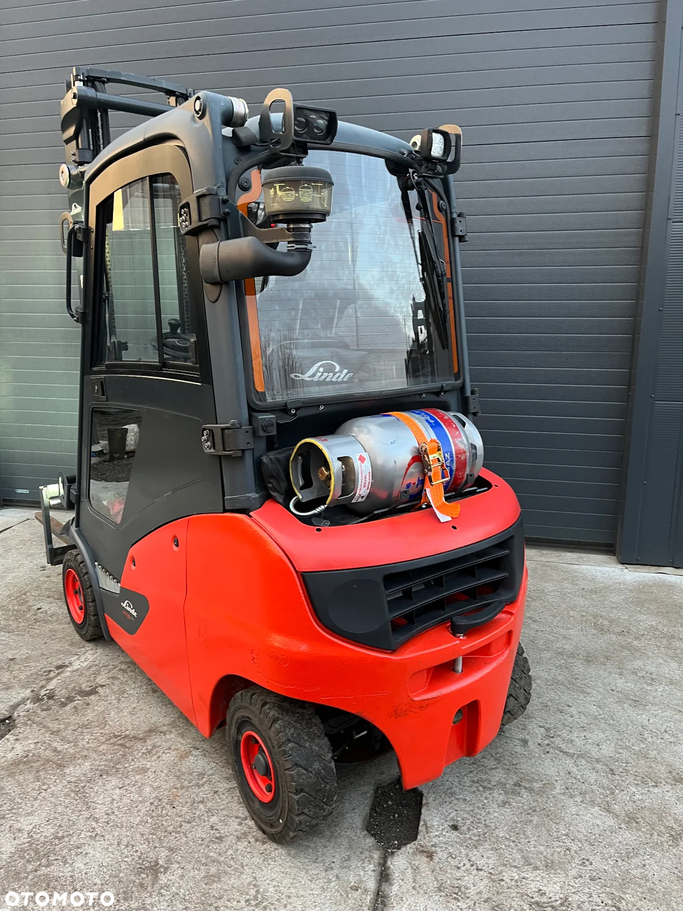 Linde H16-T Gaz LPG, Pełna kabina, Przesuw boczny, maszt Standard - 11