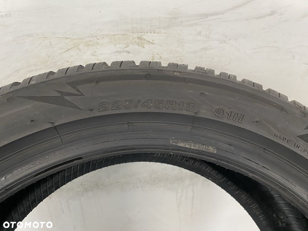 2x 225/45/17 Bridgestone Blizzak LM005 / 2022r 7mm / GWARANCJA - 7