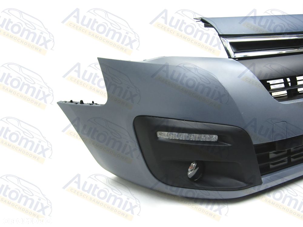 Zderzak Citroen Berlingo 15 - 18 przedni kratki halogeny Kompletny ! - 11