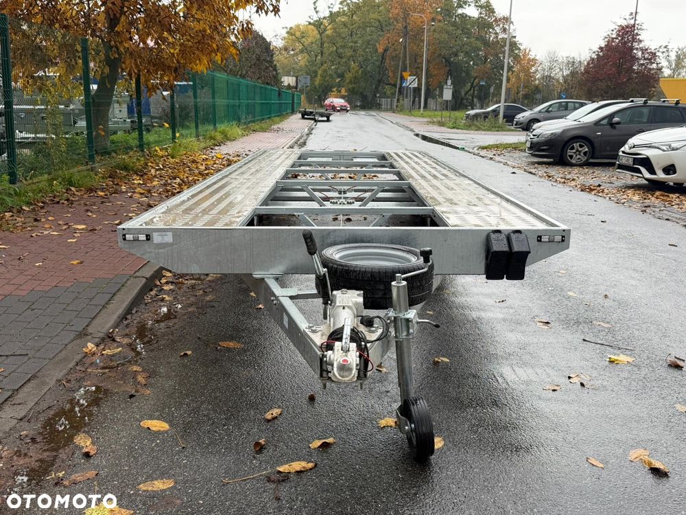 Inny Laweta FOOWEE 8.5x2.1 dwa auta 3 osie koła 195r13c  aluminiowe najazdy MW 850KG - 4