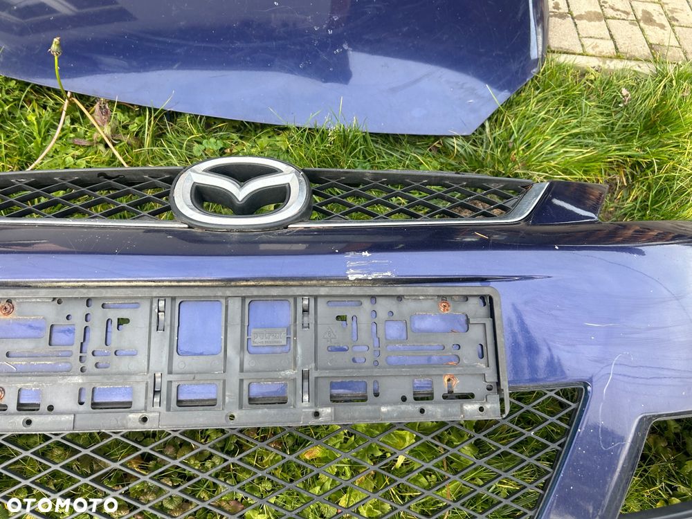 KL Zderzak Przód Maska Klapa Tył Mazda 5 V 05- 25E Niebieski - 4