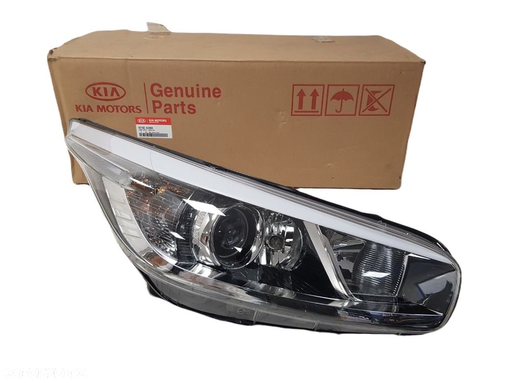 NOWA ORYGINALNA LAMPA PRAWA PRZÓD PRZEDNIA KIA CEED 2 II 12-18 REFLEKTOR KOMPLETNY EUROPA 92102A2000 - 1