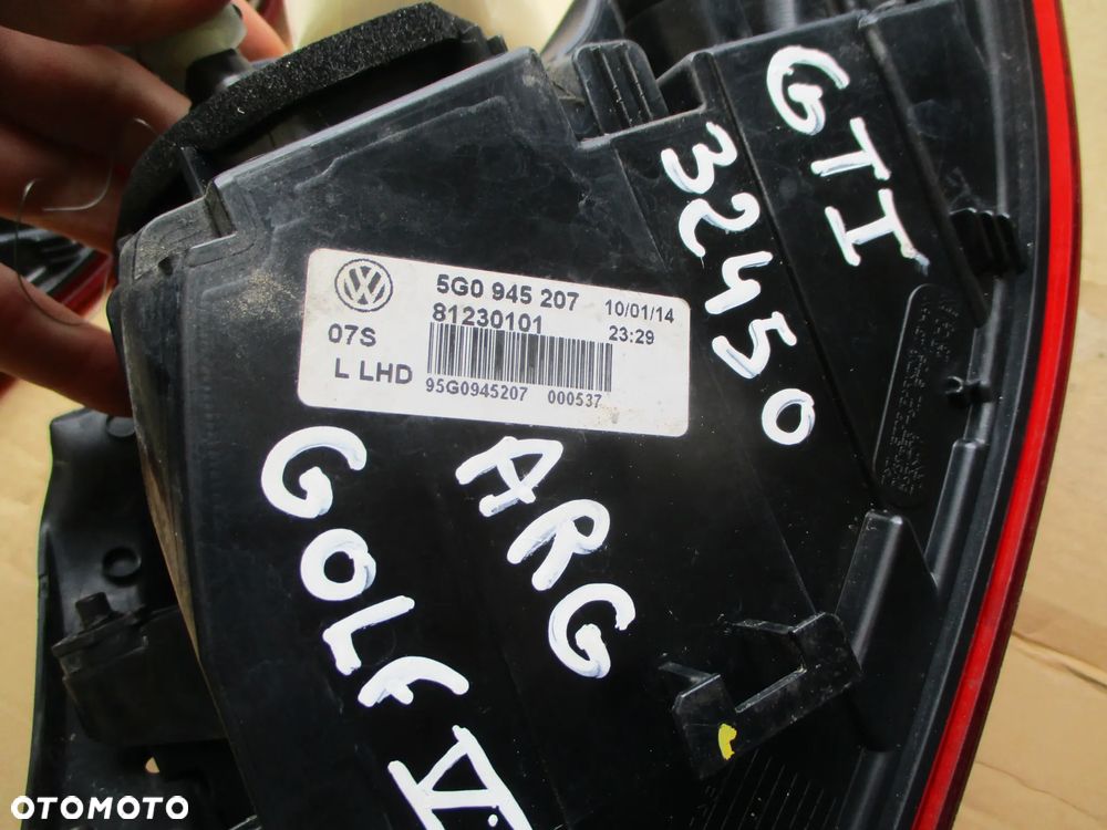 VOLKSWAGEN GOLF VII 7 2013-2020 LAMPA TYLNA LEWA GTI 5G0945207 - 4