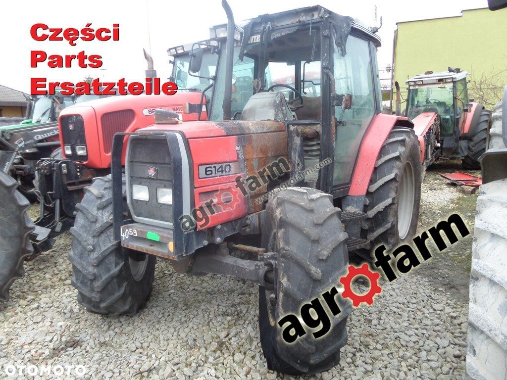 Massey Ferguson 6140 części, skrzynia biegów, oś - 1