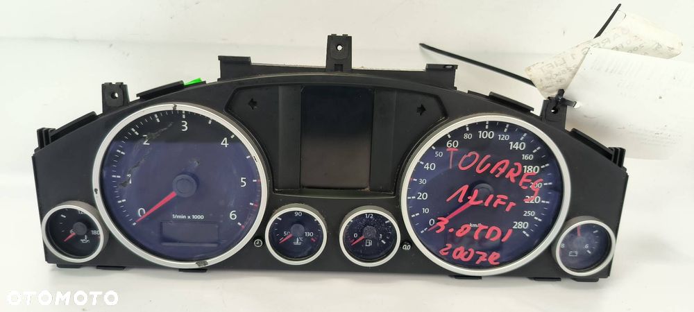 LICZNIK ZEGAR VOLKSWAGEN TOUAREG 7L6920875G - 1