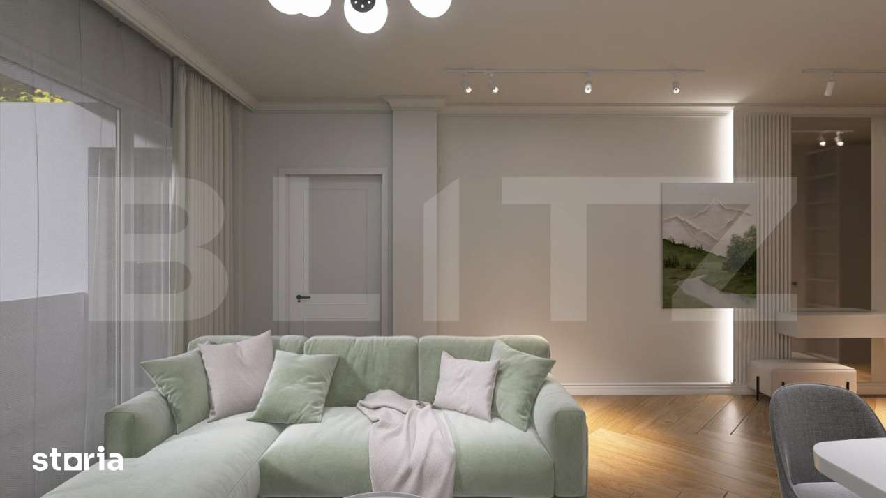 Penthouse nou modern, 3 camere, centrala proprie+panouri fotovoltaice — fotografia 1