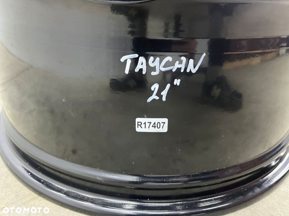 Felga Porsche Taycan 9,5jx21 H2 ET60 5x130 pojedyncza sztuka 21 cali oryginalna 9j1601025aa - 12
