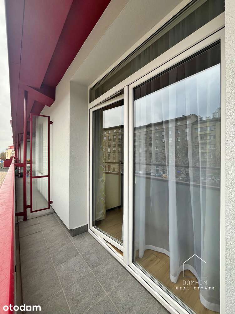 Tramwaj | Balkon | róg ul. Wawelskiej i Grójeckiej
