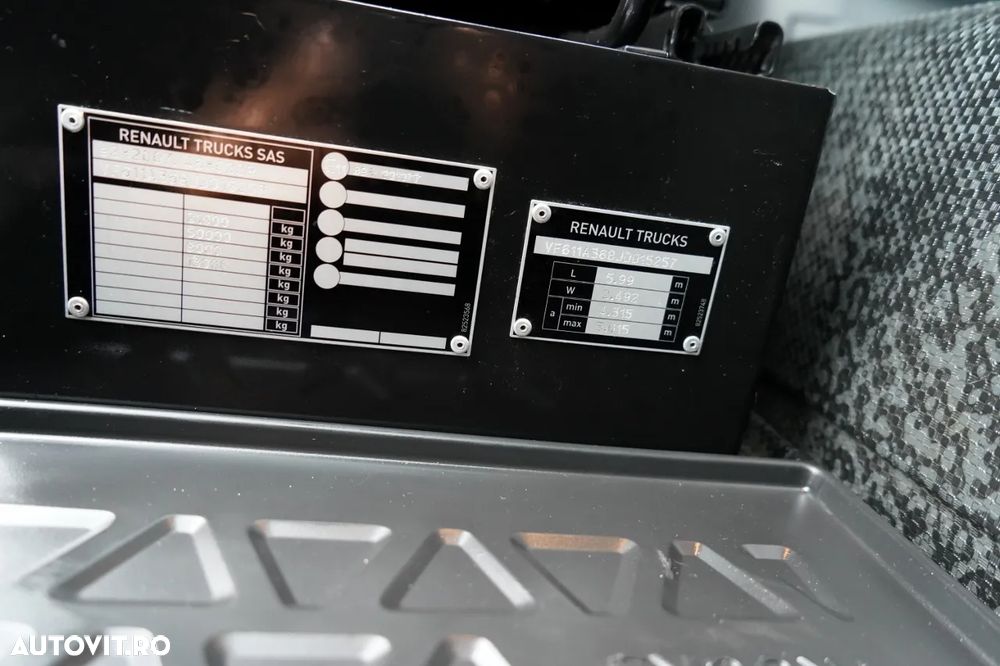 Renault T 440 COMFORT / HIDRAULICĂ / RETARDER / I-PARK COOL / MOTOR DE 13 LITRI / EURO 6 - 36
