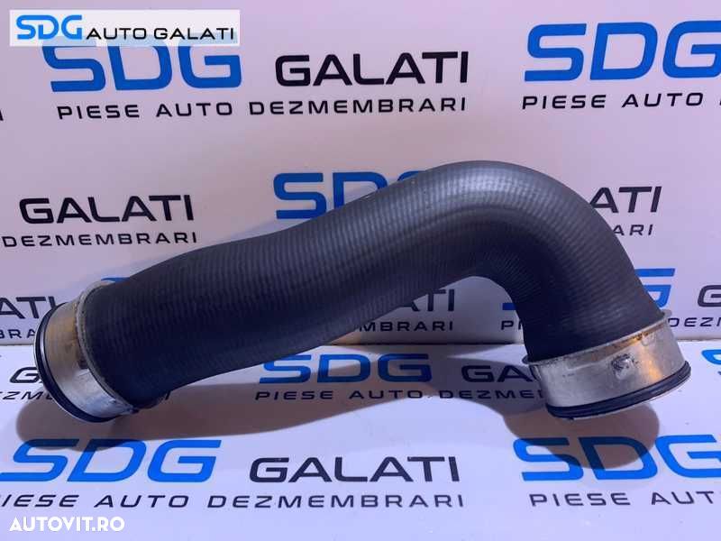 Furtun Conducta Presiune Aer Radiator Intercooler Skoda Superb 2 1.9 TDI BXE 2008 - 2013 Cod 1K0145834L [D0572] - 1