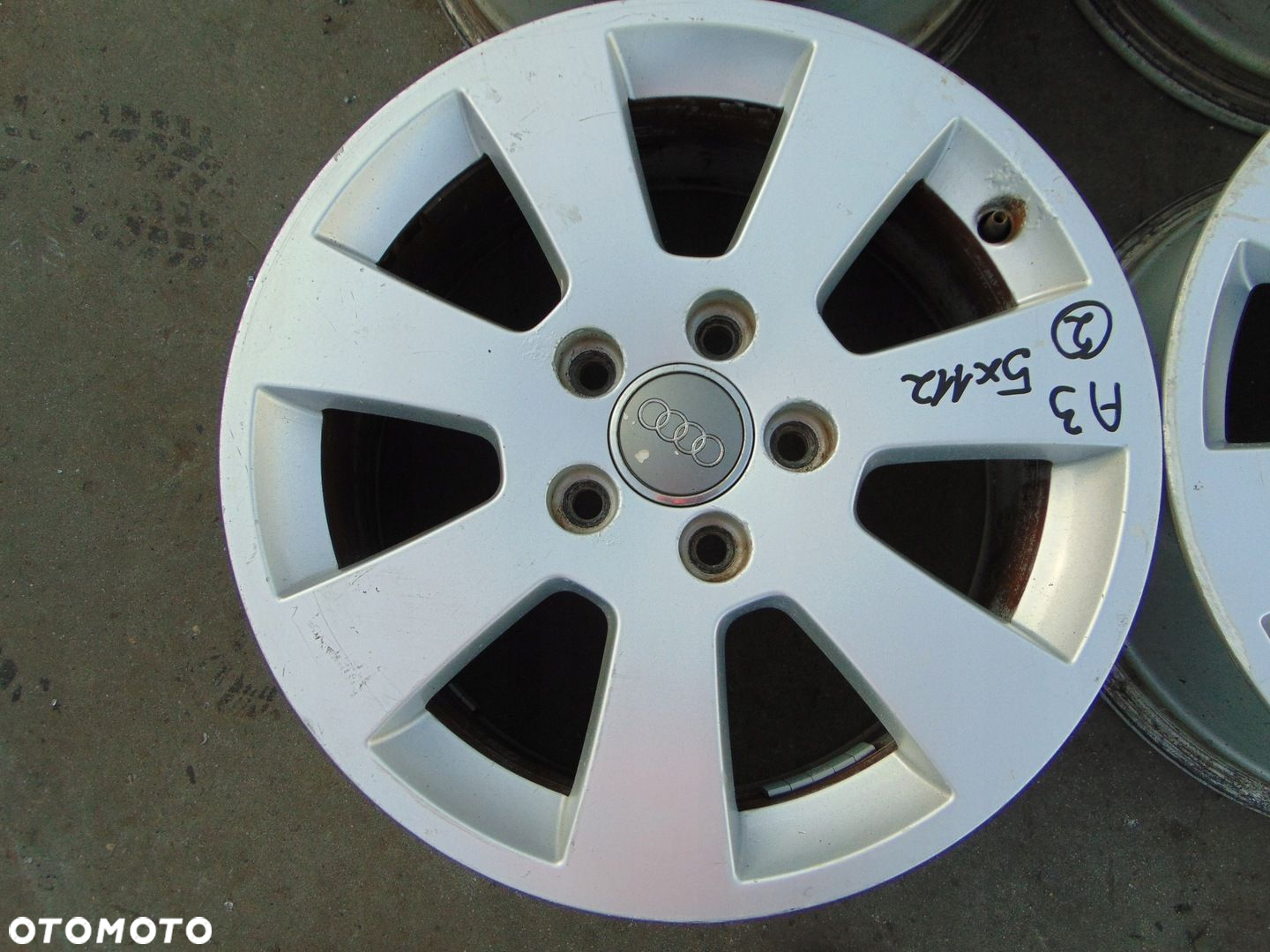 AUDI A3 8P A4 B6 FELGI ALUMINIOWE 16 5x112 6.5J ET50 8P0601025A KPL - 5