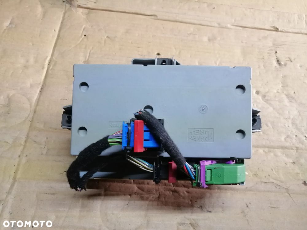 Fiat Bravo II 1.4 T.Jet zestaw startowy komputer Bosch 0261201687 stacyjka 2 klucze immo skrzynki bezpieczników i inne - 12