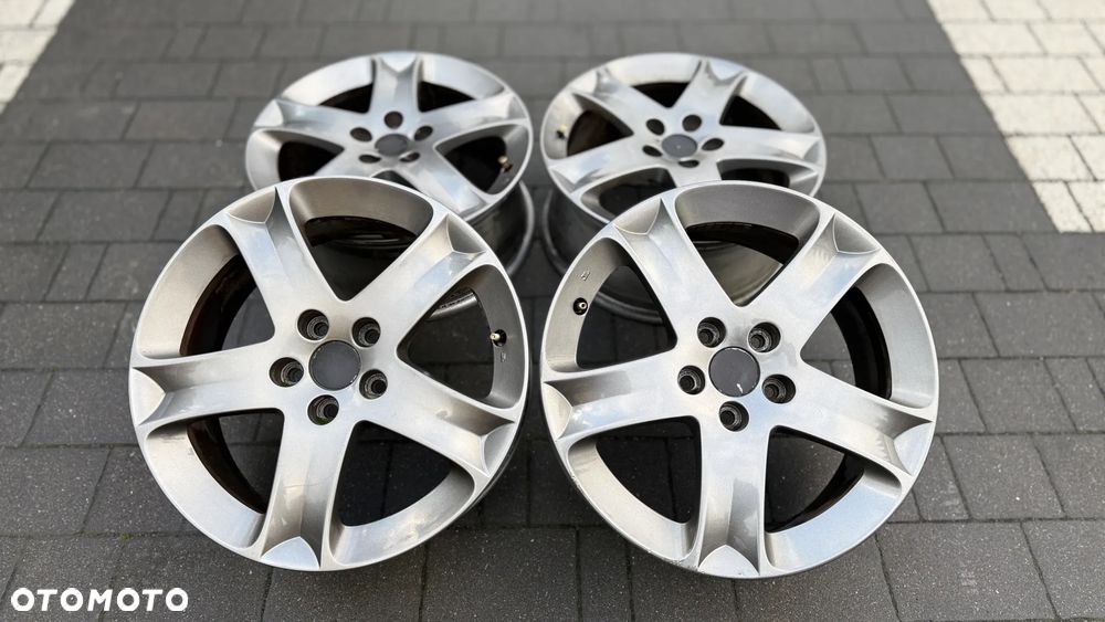 ALUFELGI r17 Grafit 5x108 Cosmos DV138-T09 PEUGEOT 407 607 508 7.0J felgi koła 3008 5008