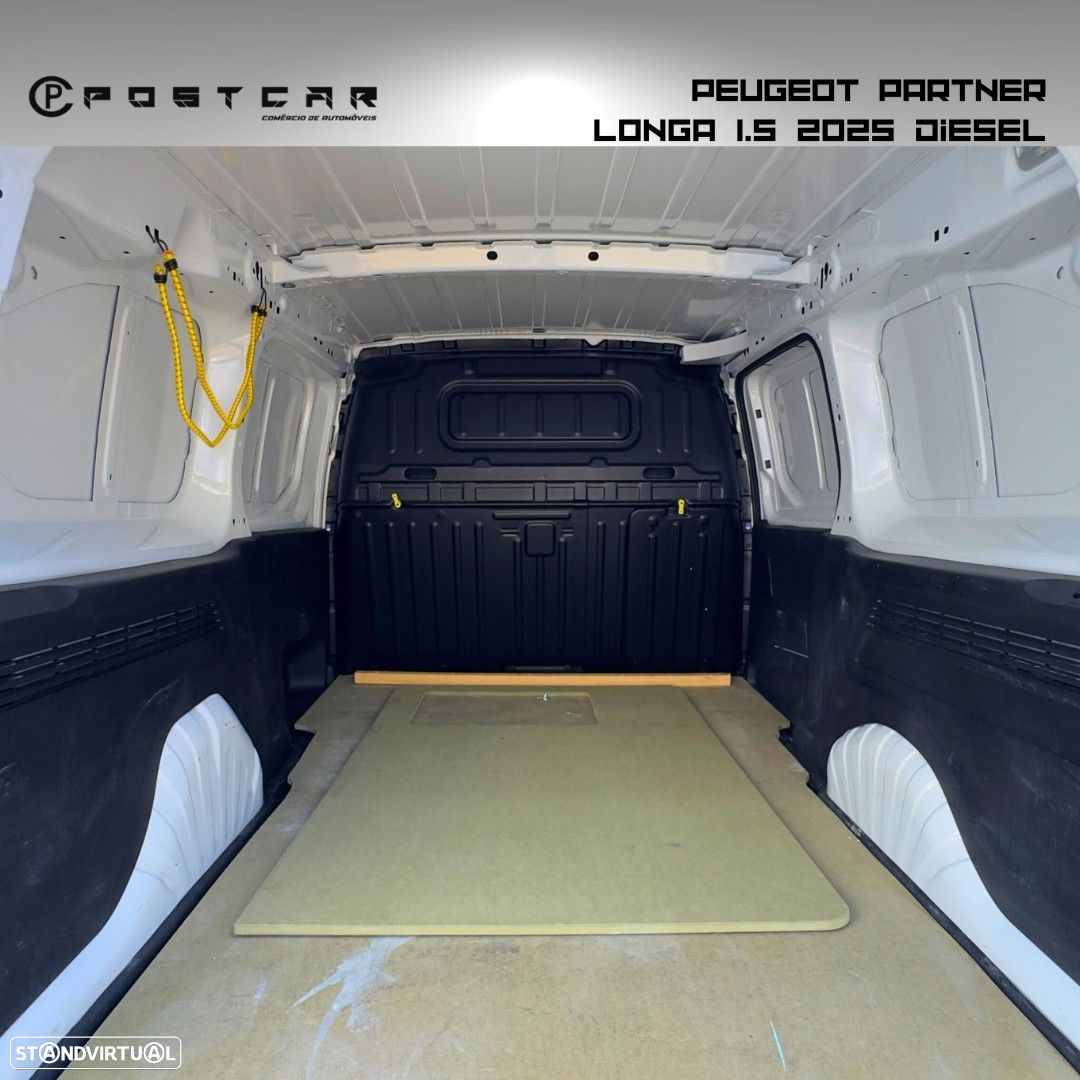 Peugeot Partner 1.5 BlueHDi Asphalt Longa - 14