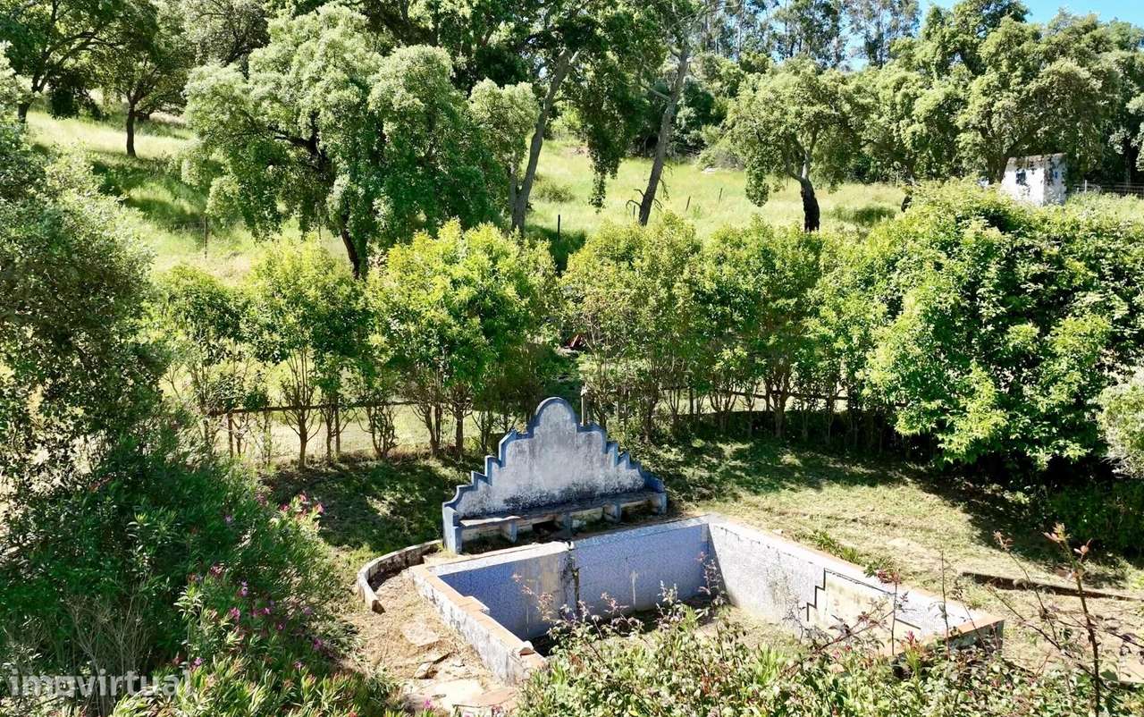 Monte na serena Serra d'Ossa com 11ha e 3 casas rústicas - Grande imagem: 5/18